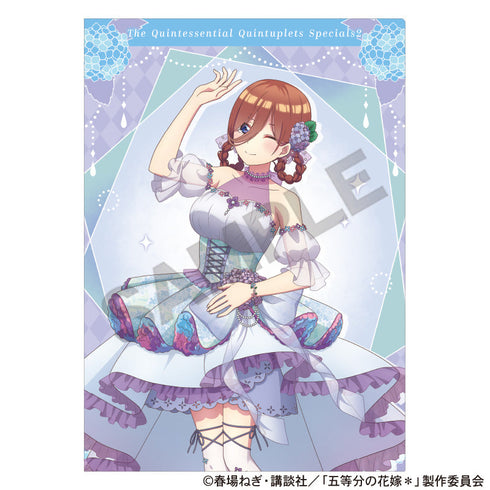 『五等分の花嫁*』シングルクリアファイル 中野三玖 紫陽花ドレス